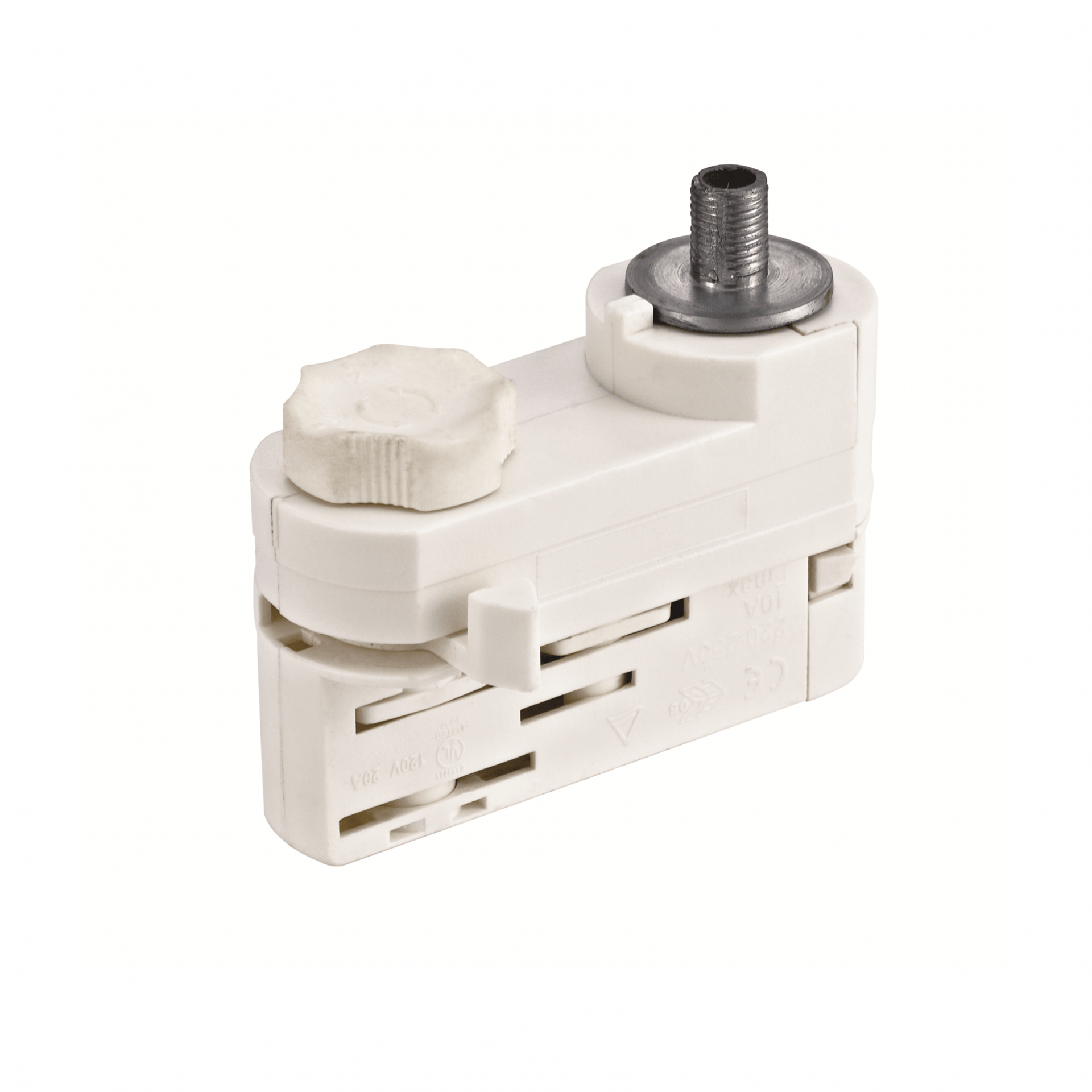 Pendel Adapter 3-Fase Rail - Wit - Outledtl.nl